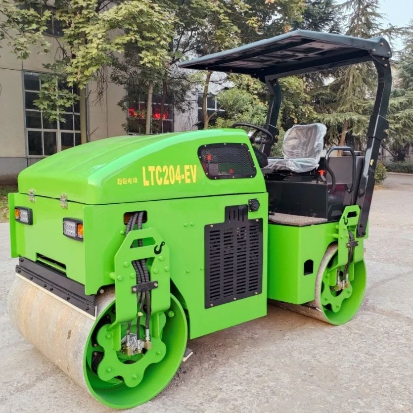 LTC204-EV Electric Road Roller: Unbridled Performance, Eco-Friendly Power