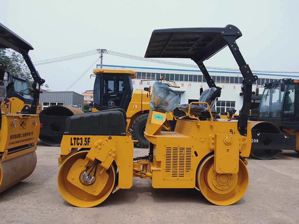 LTC3.5F: The Top-Selling 3.5T Double Drum Vibratory Roller for Narrow Spaces