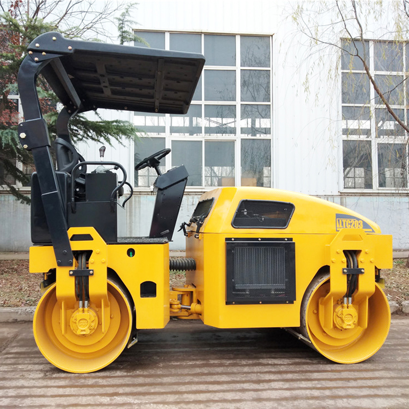 Lutong LTC203 Asphalt Compactor Double Drum Vibratory Road Roller